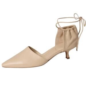 Vince Womens Sarai Pumps US 6.5 M EU 36.5 Sand Beige Leather NIB